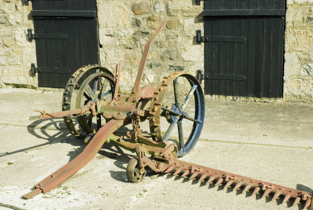 农场古董机械设备图片下载