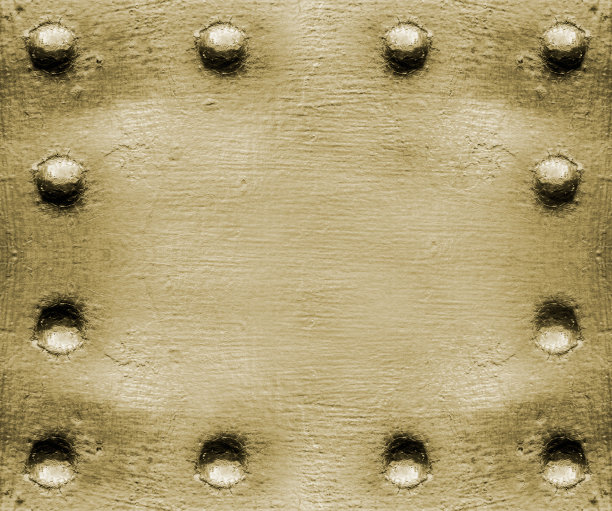 黄色垃圾金属板纹理或背景图片下载