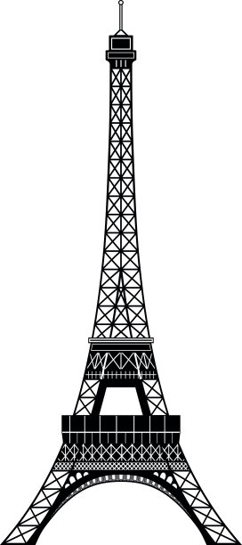参观埃菲尔铁塔图片下载