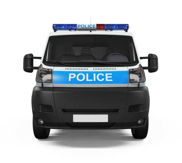 警车孤立图片下载