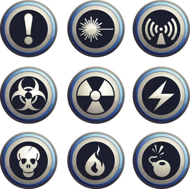 危险信号图标素材图片