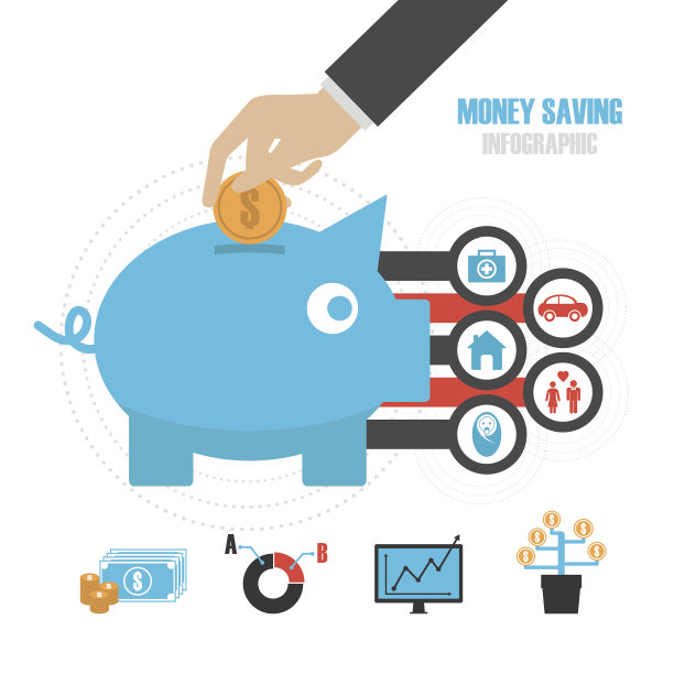 省钱的概念图片下载