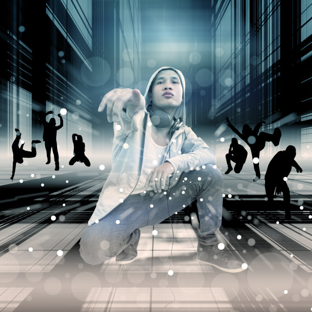 舞池中的舞者图片下载