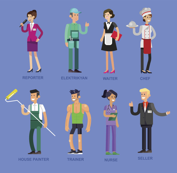 职业人。详细的性格图片下载