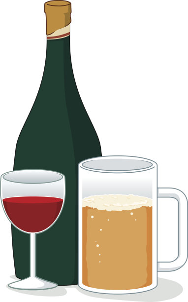 各种饮料的说明图片下载