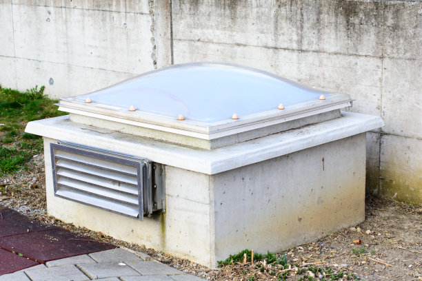 一种地下车库的外部通风照明单元图片下载