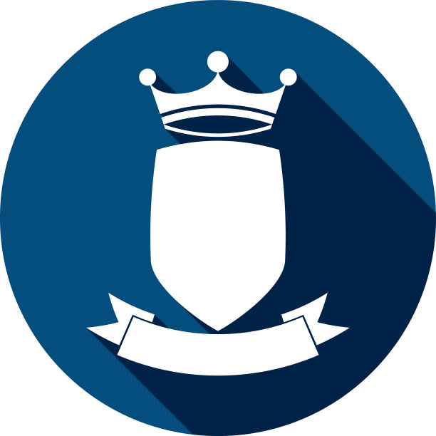 纹章标志，防护盾，王冠素材图片