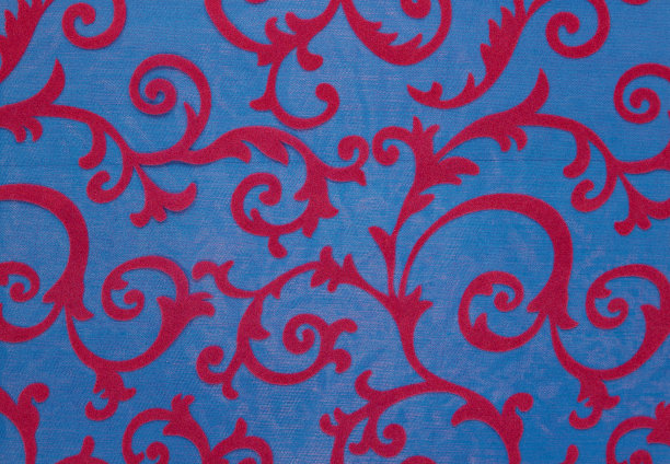 巴洛克风格的花卉装饰。图片下载