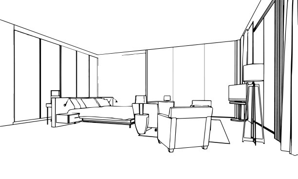 室内的草图图片下载