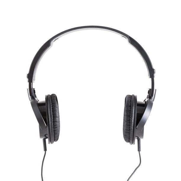 黑色的耳机图片下载