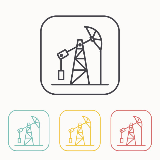 油泵千斤顶轮廓颜色图标设置图片下载