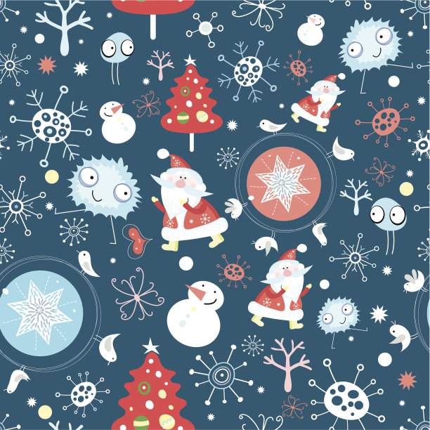 明亮有趣的雪人贺卡图片下载