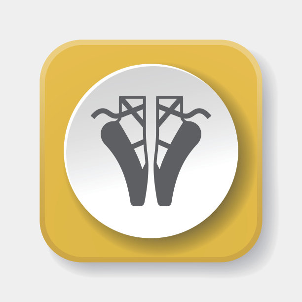 芭蕾舞鞋图标图片下载