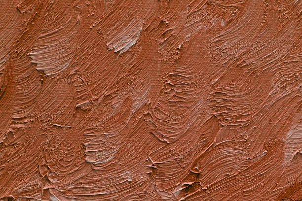 画布上棕色的油彩笔触图片下载