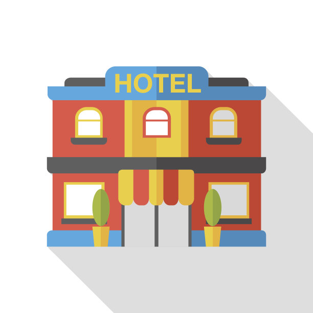 酒店公寓图标素材图片