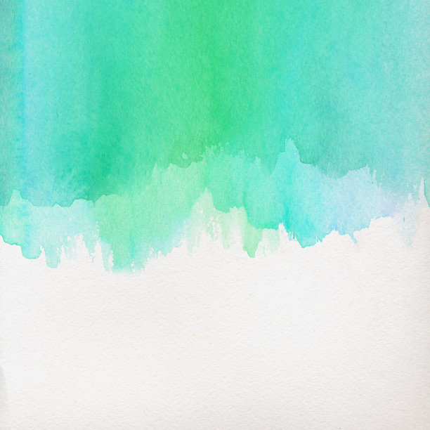 蓝色水彩背景图片下载