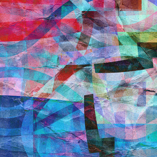 抽象的几何图案图片下载