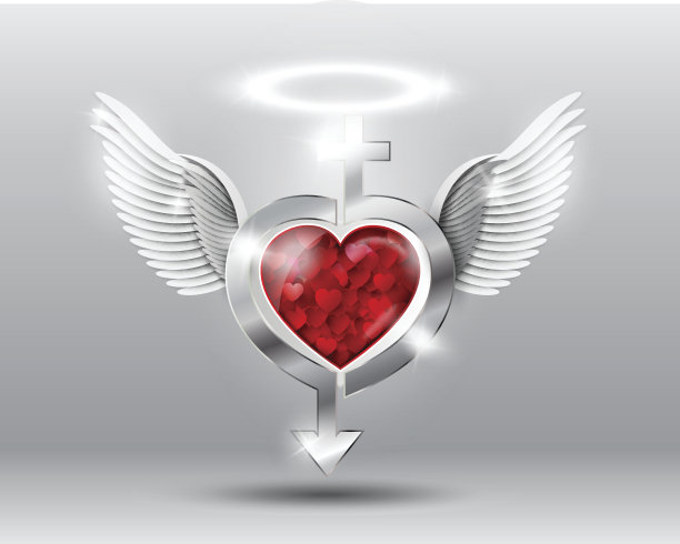 用翅膀放飞心灵。图片下载