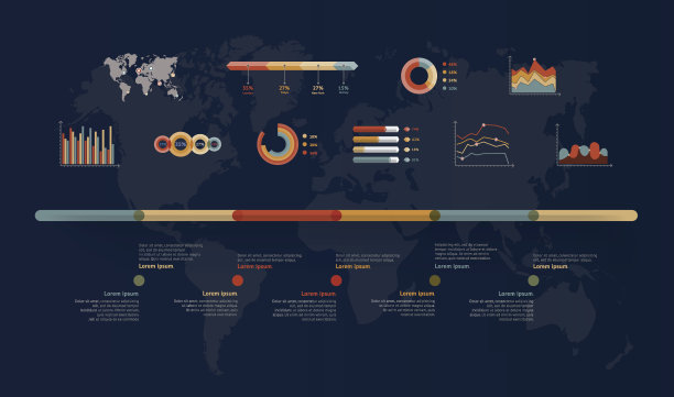 时间轴矢量图。世界地图图片下载