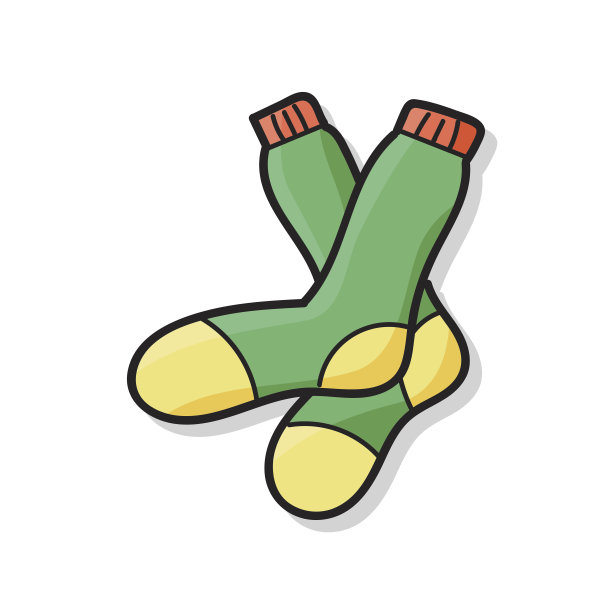 袜子涂鸦图片下载