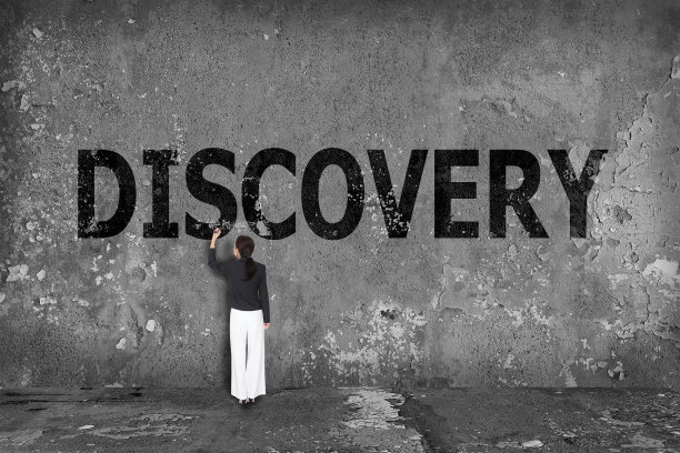 商业女性绘图发现概念图片下载