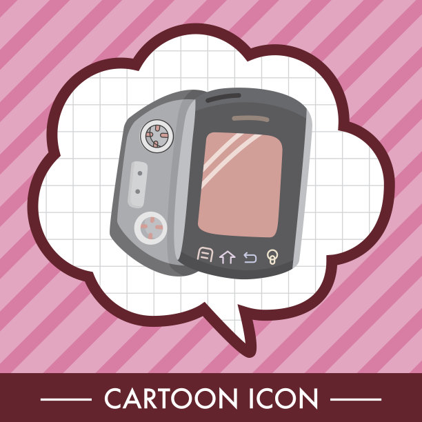 手机主题元素向量，eps图片下载