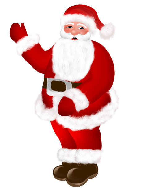 圣诞老人素材图片