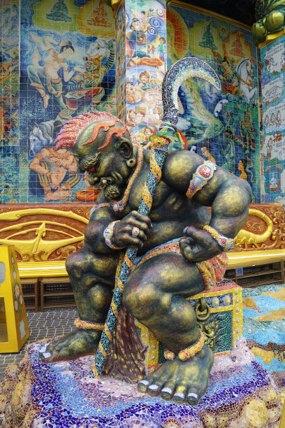 巨型女神雕塑图片下载