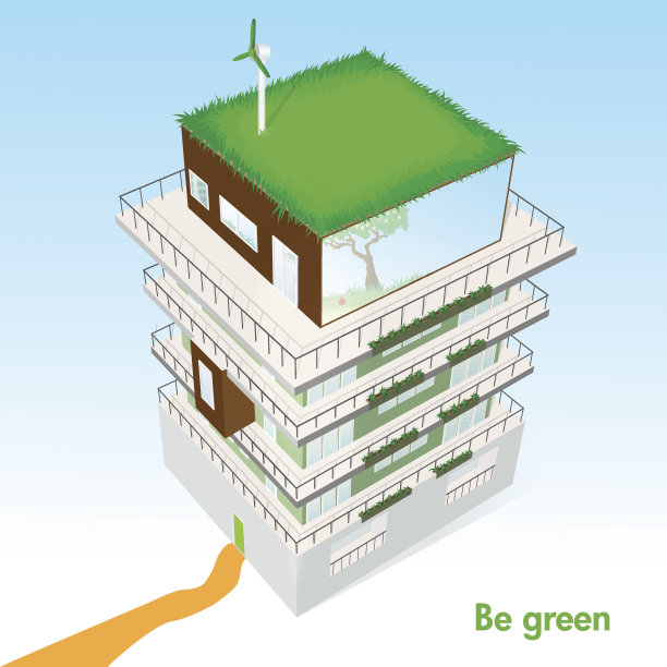 建筑物的俯视图图片下载