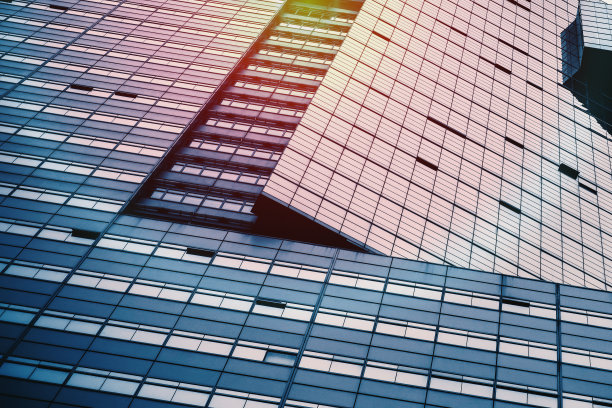 经营理念——玻璃建筑细节图片下载