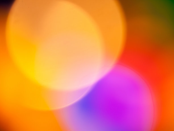 Out Of Focus Christmas Lights(抽象背景色)图片下载