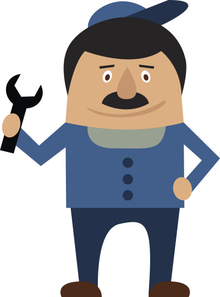 技工拿着工具图片下载