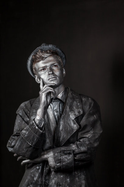 银雕像美国公民图片下载