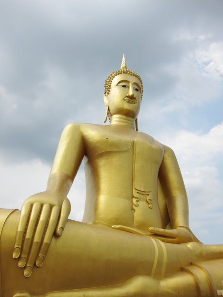 邦察寺的大佛图片下载