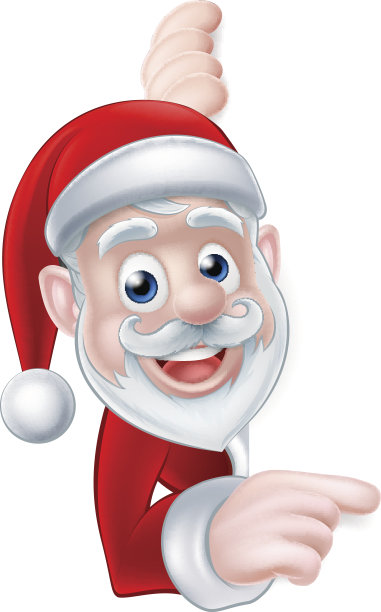圣诞老人的卡通图片下载
