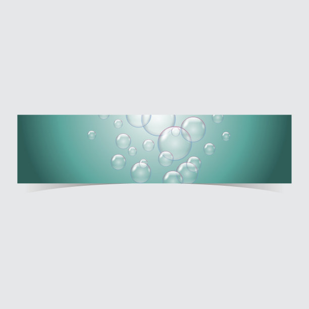 泡沫横幅图片下载