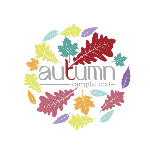 秋叶设计图片下载