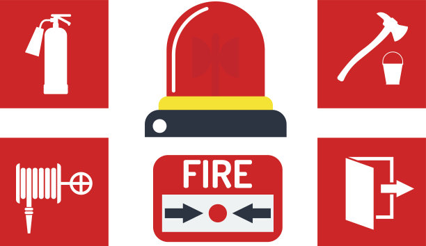 告警图标矢量插图。图片下载