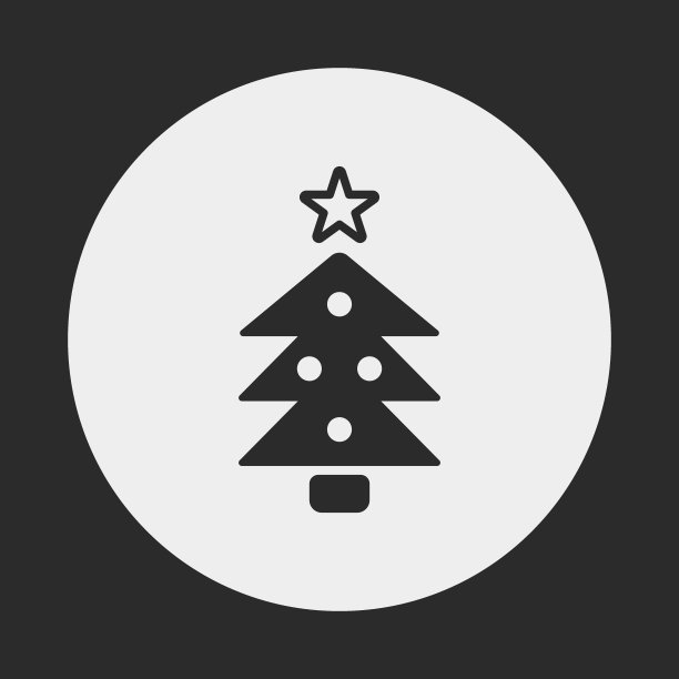 圣诞树图标图片下载