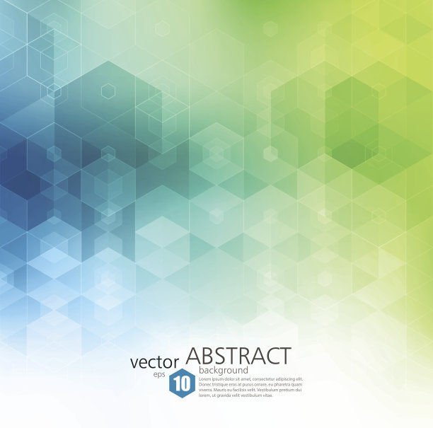 矢量抽象几何背景。模板宣传册设计素材图片