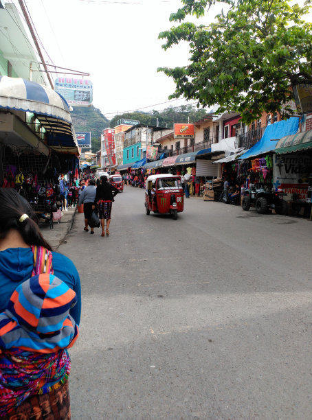危地马拉的街道图片下载