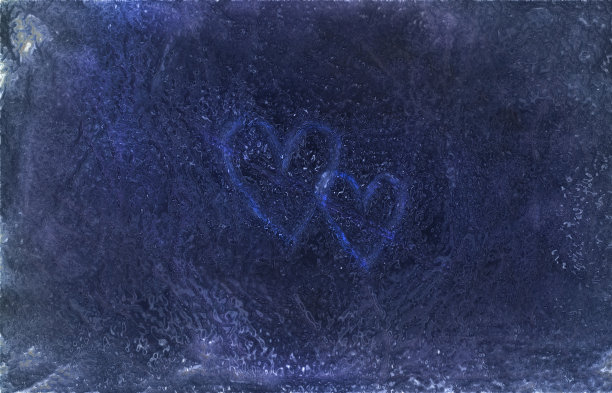 心在冰上图片下载