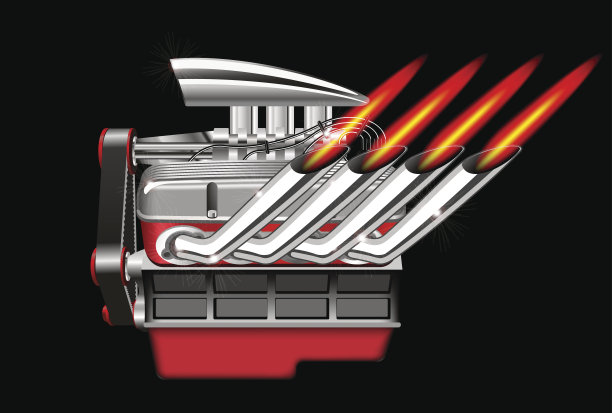 矢量发动机图片下载