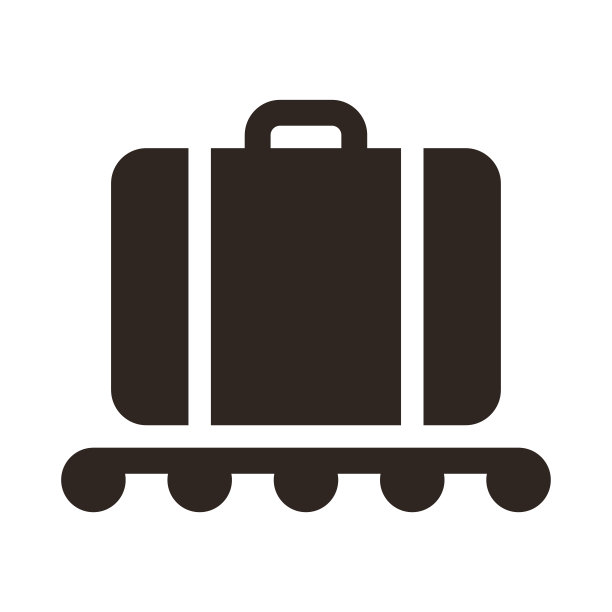 行李提取处旅行图标图片下载