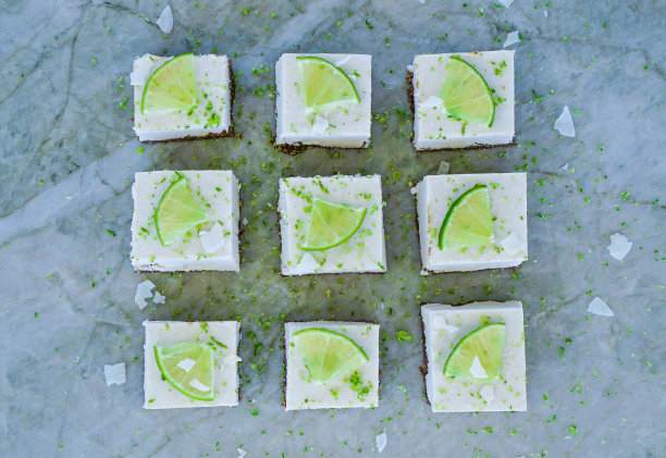 生素酸橙椰子芝士蛋糕图片下载