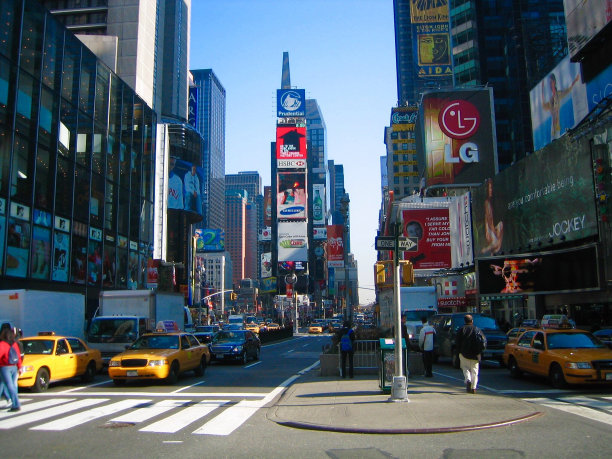 纽约街道曼哈顿美国每日直播图片下载