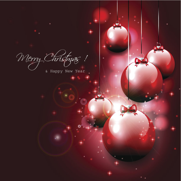 豪华的圣诞背景图片下载