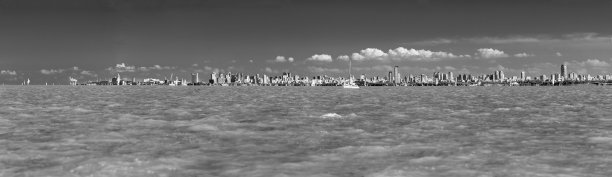 全景视图，布宜诺斯艾利斯市，拉普拉塔里约热内卢图片下载