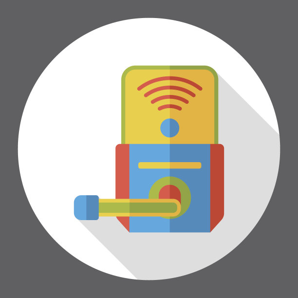 酒店门卡平面图标图片下载