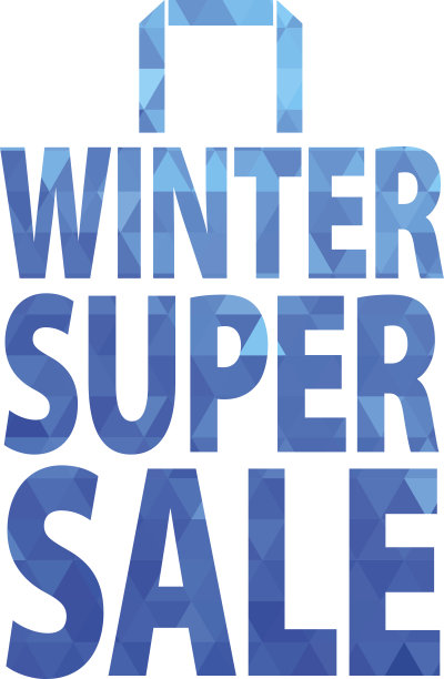 冬季销售纸袋图标。图片下载